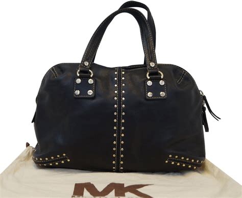 michael kors black and gold handbag|michael kors black hand bag.